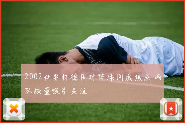 2002世界杯德国对阵韩国成焦点 两队较量吸引关注